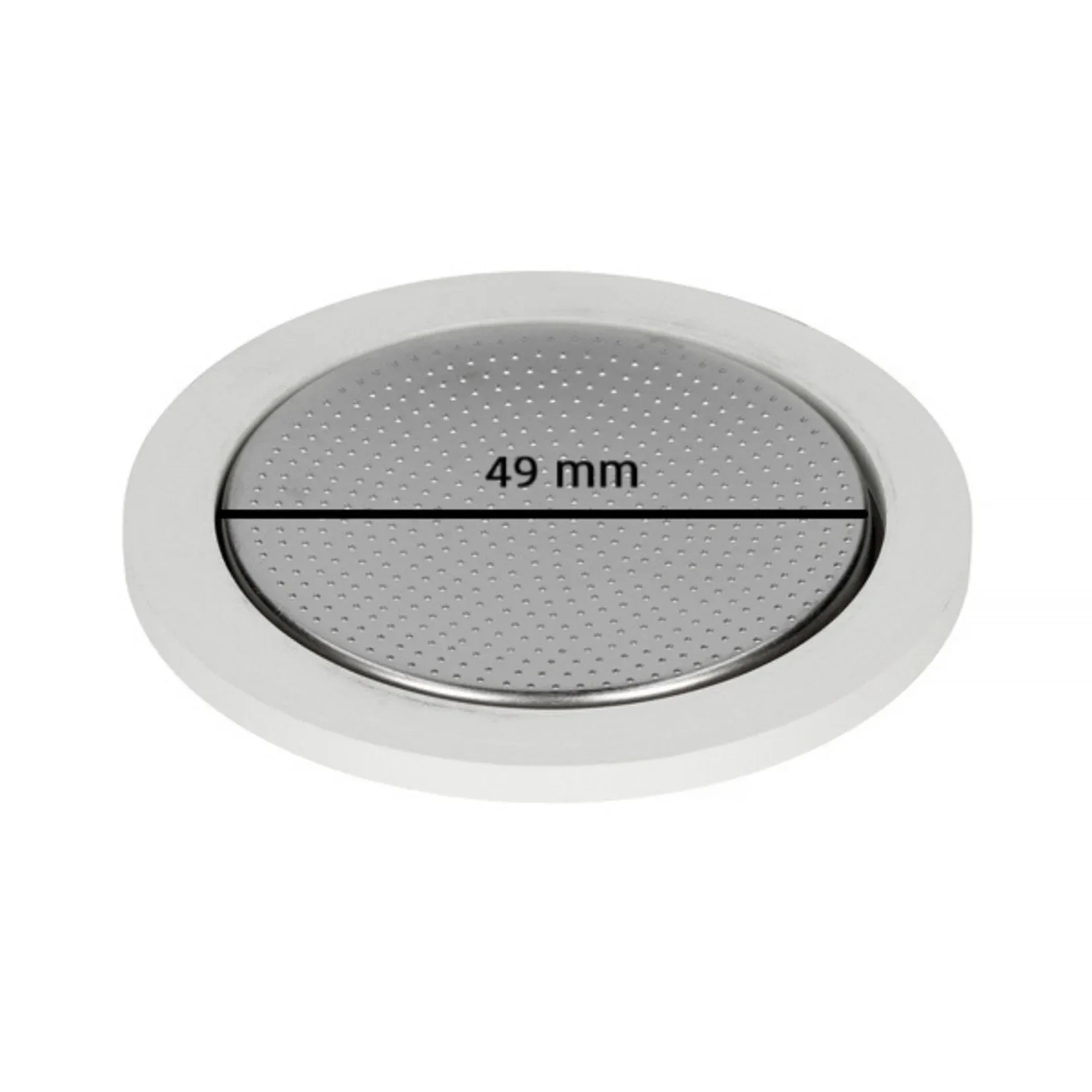 Bialetti - Filterplaatje + 3 Rubberen Ringen, 3 & 4/c