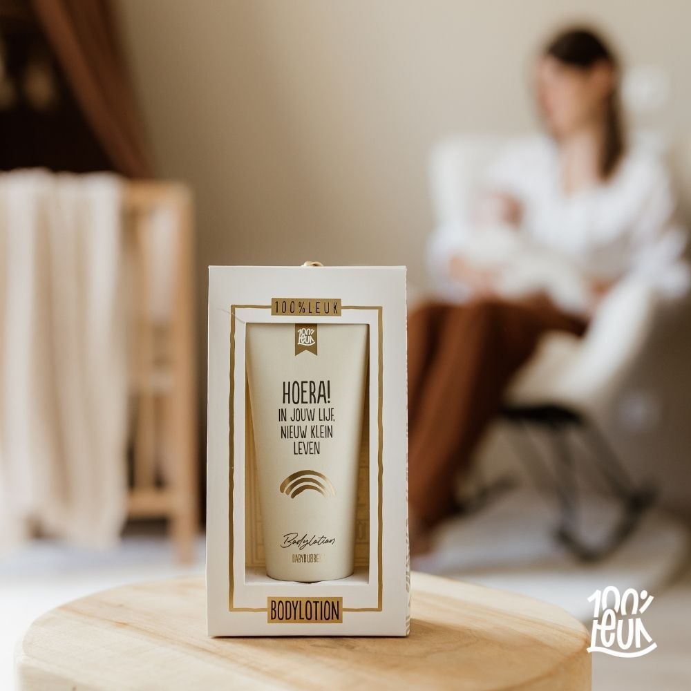100% Leuk - Bodylotion 'Nieuw klein leven'