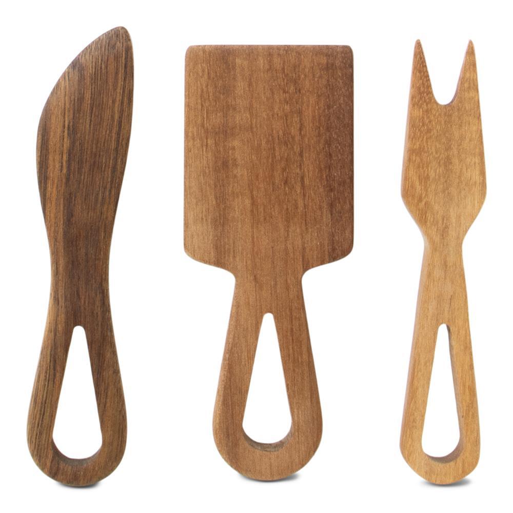 Acacia borrelbestek, set van 3 Jens Living