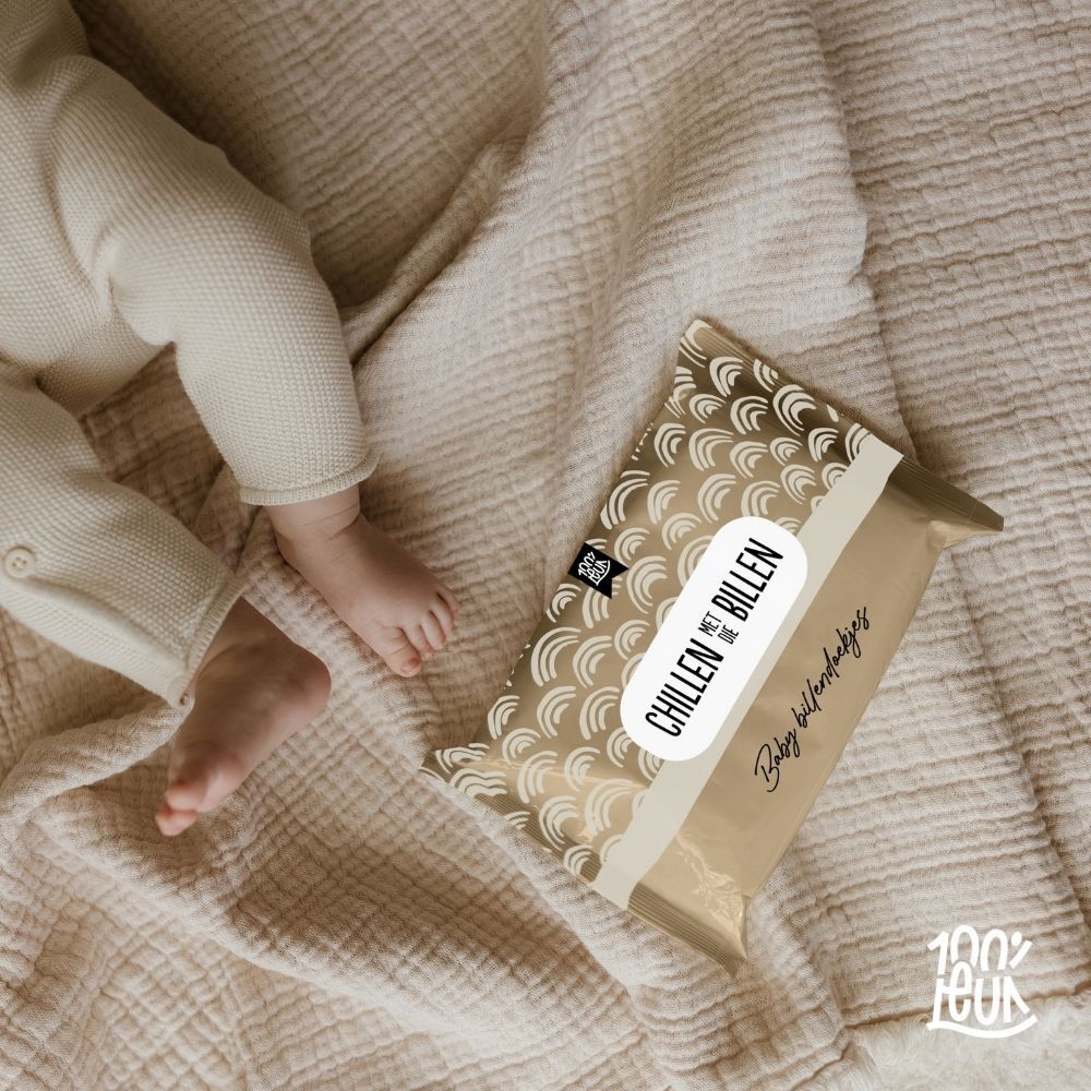 100% Leuk - Baby Billendoekjes 'Chillen met die billen'