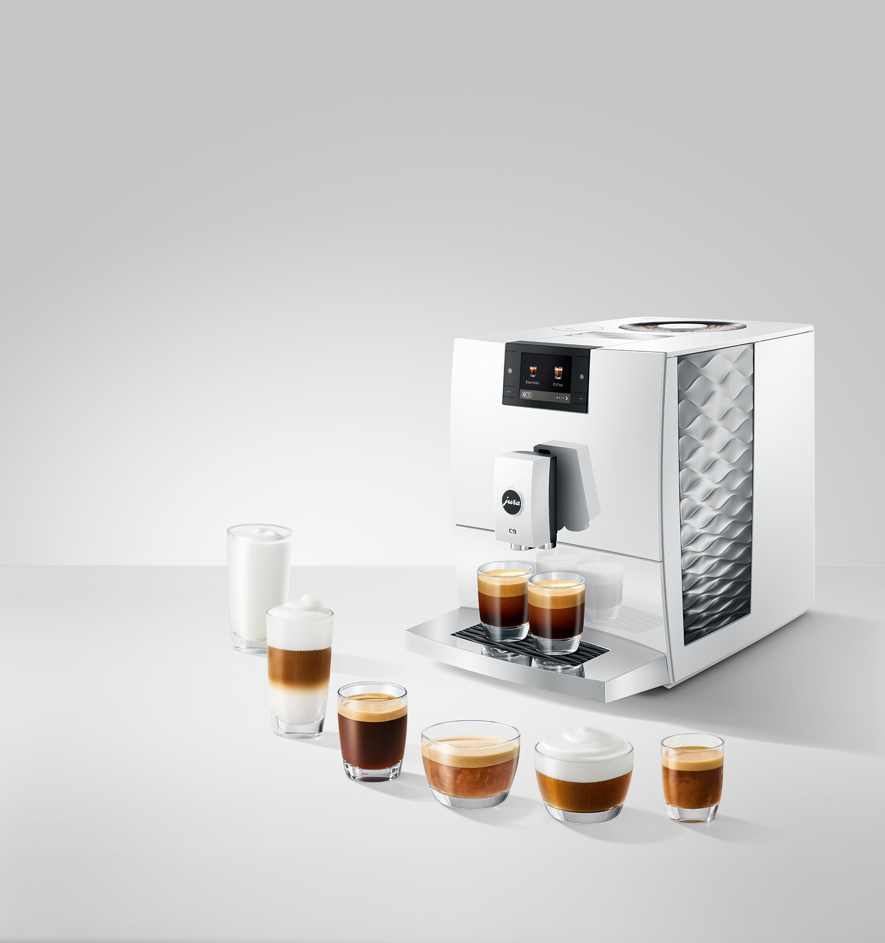 JURA C9 Piano White (EA)