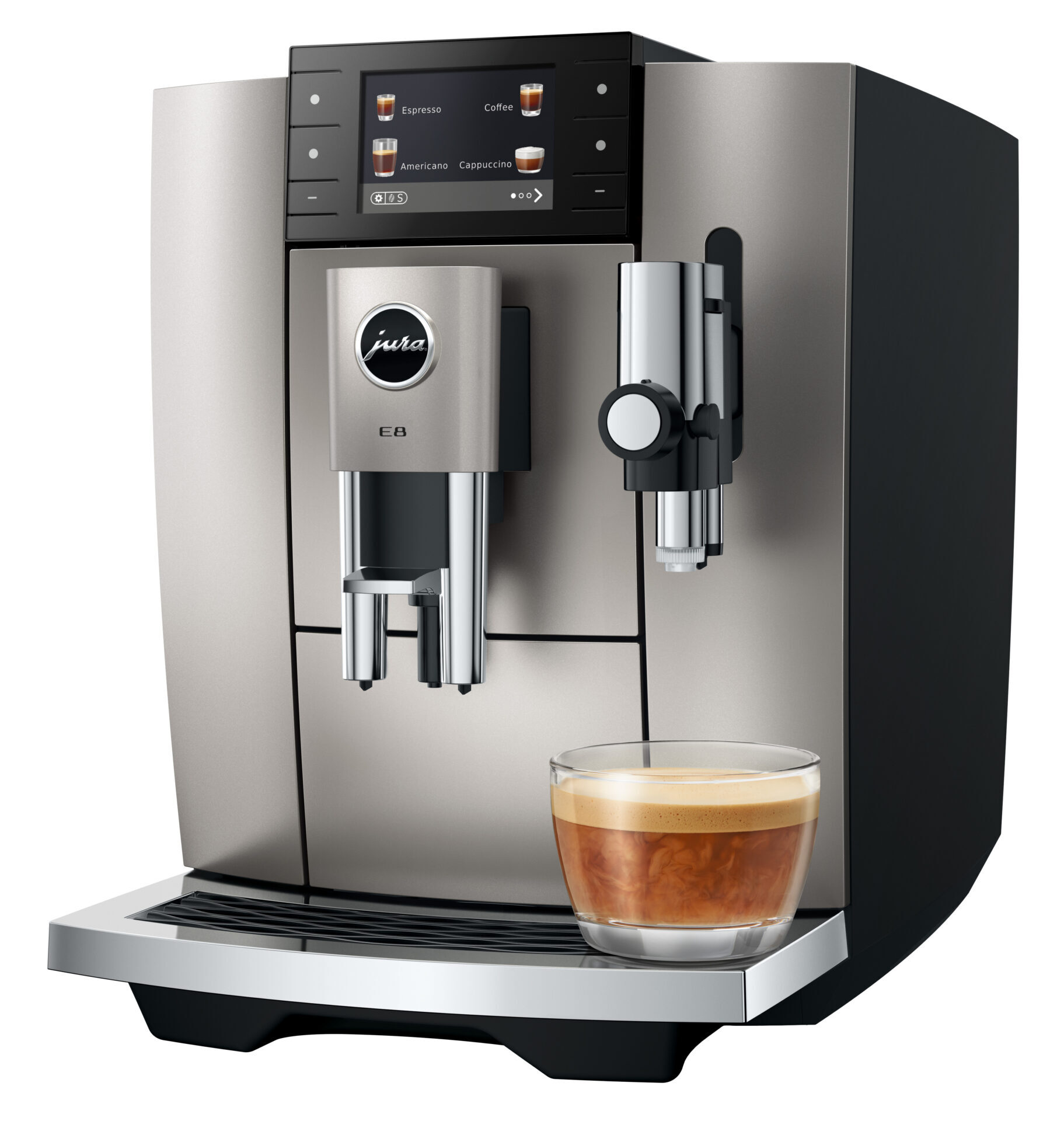 JURA E8 Midnight Silver (ED)