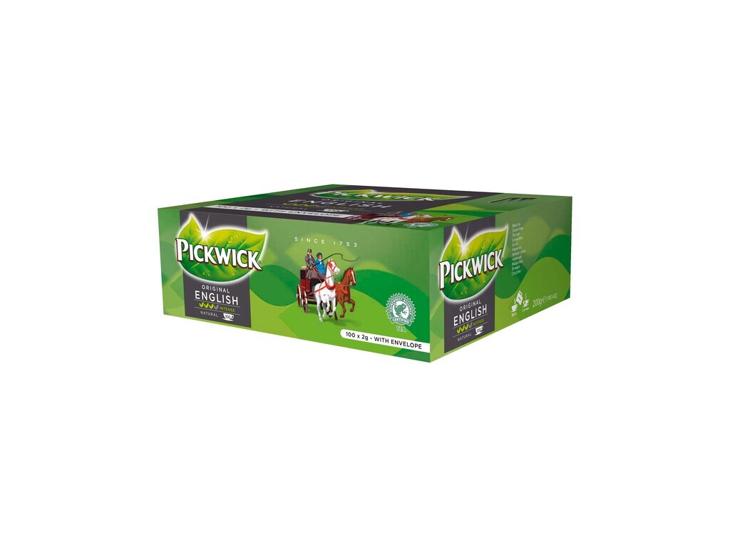 Pickwick English Blend, 100x2gram met envelop