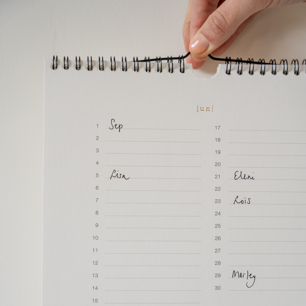 Verjaardagskalender 'Hiep hiep hiep hoera' - IKPAKJEIN