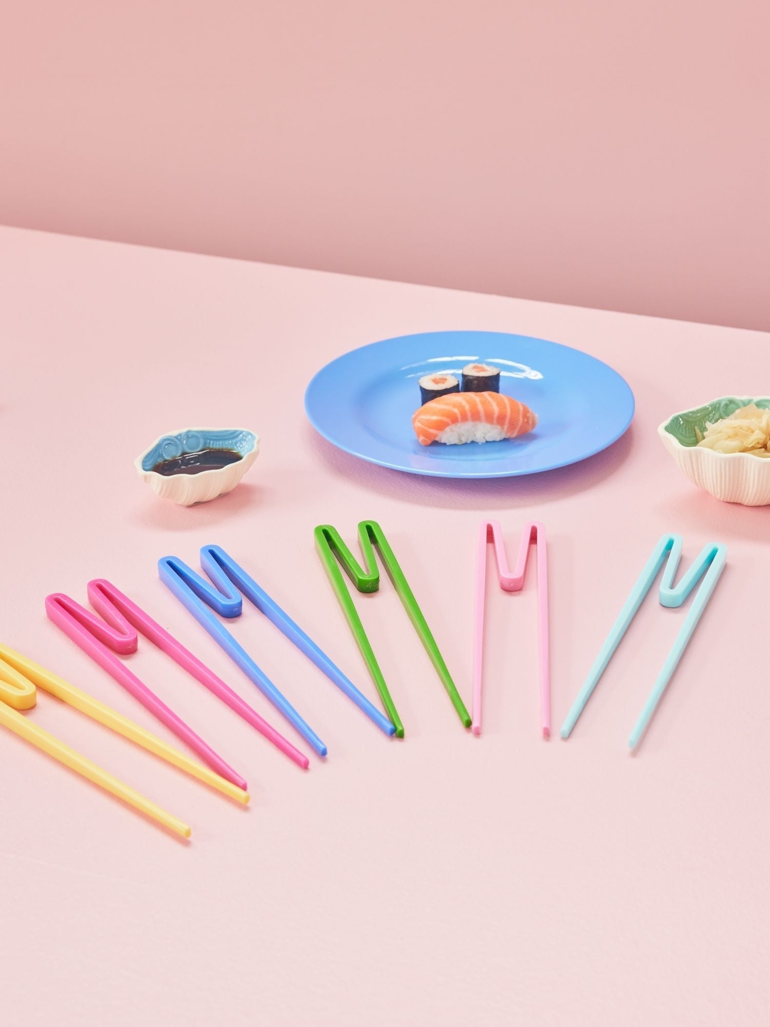 Rice, eetstokjes, diverse kleuren