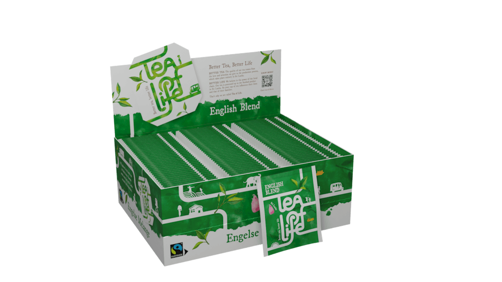Tea of life Originals, english blend, fairtrade, 100x1,5 gr.