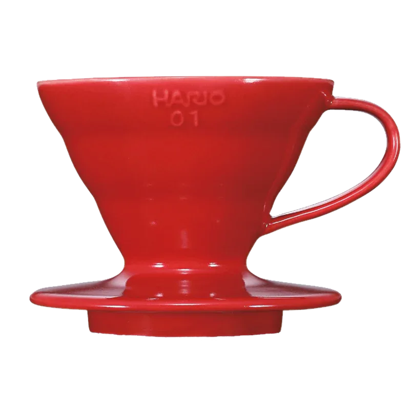 Hario - V60 Dripper Keramiek, 01, Rood