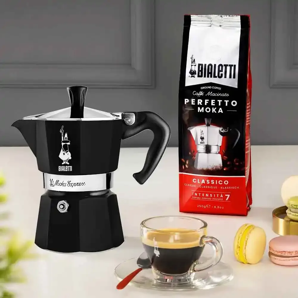 Bialetti Moka Express - Zwart