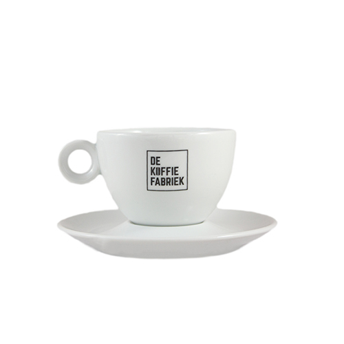 De Koffiefabriek Cappuccinokop Schotel 20 cl