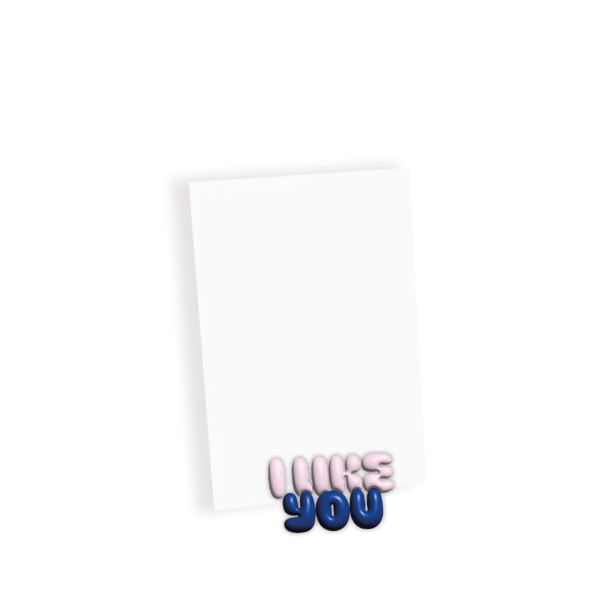 THE GIFT LABEL - Photo Holder, I Like You