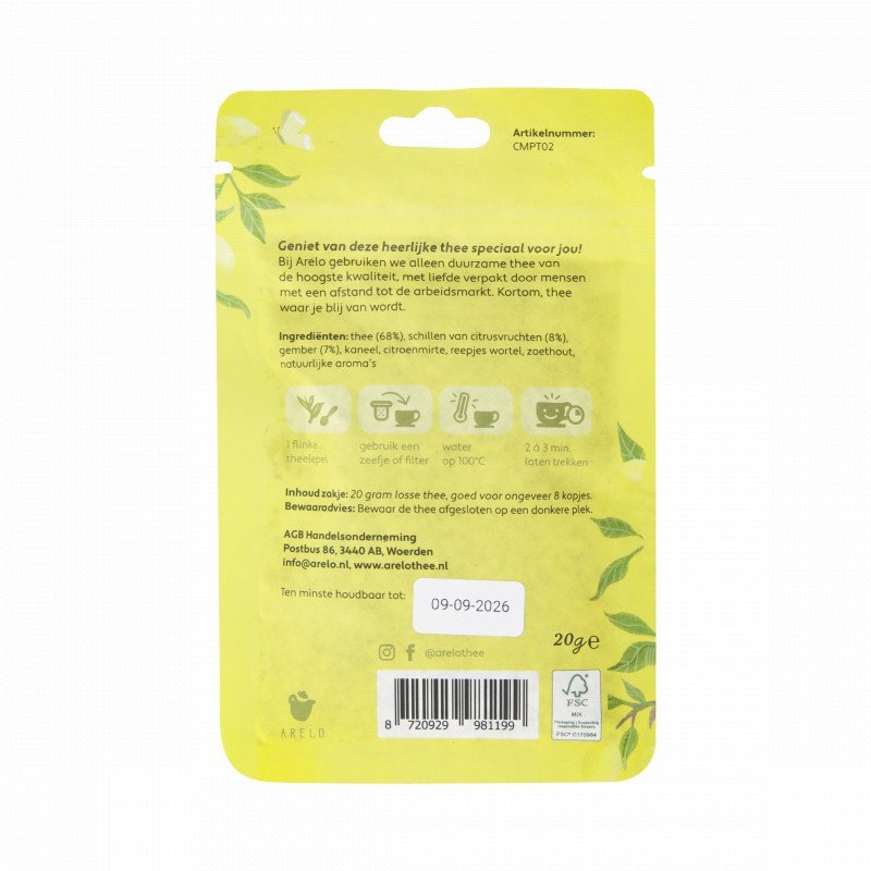 ARELO - Complimententhee, 20gr