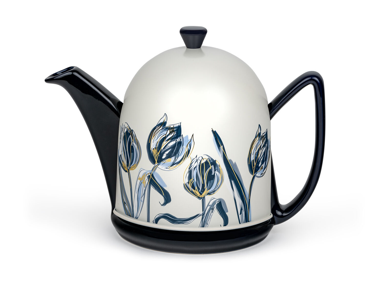 Bredemeijer Cosy Manto Tulip Blauw theepot - limited jubileum edition