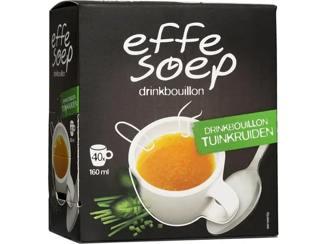Effe Soep - Tomaat Drinkbouillon Sticks, 40x 160ml