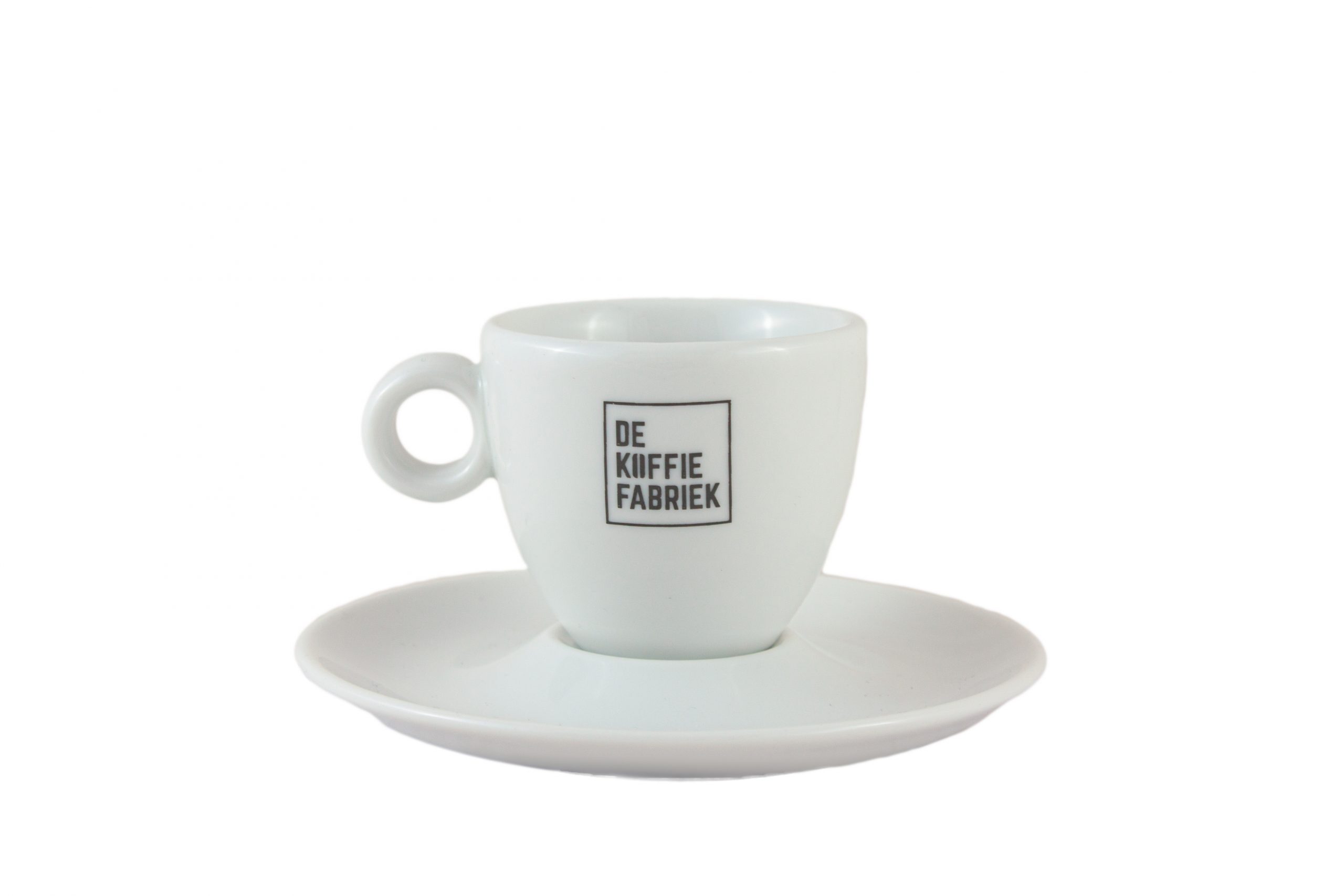 De Koffiefabriek Espressokop Schotel 8 cl