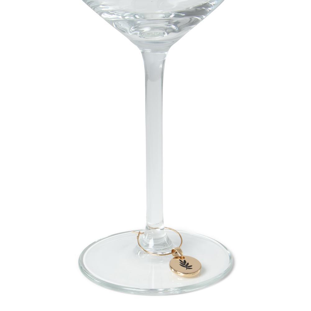 Senza Glasmarkers, goud, 6 stuks