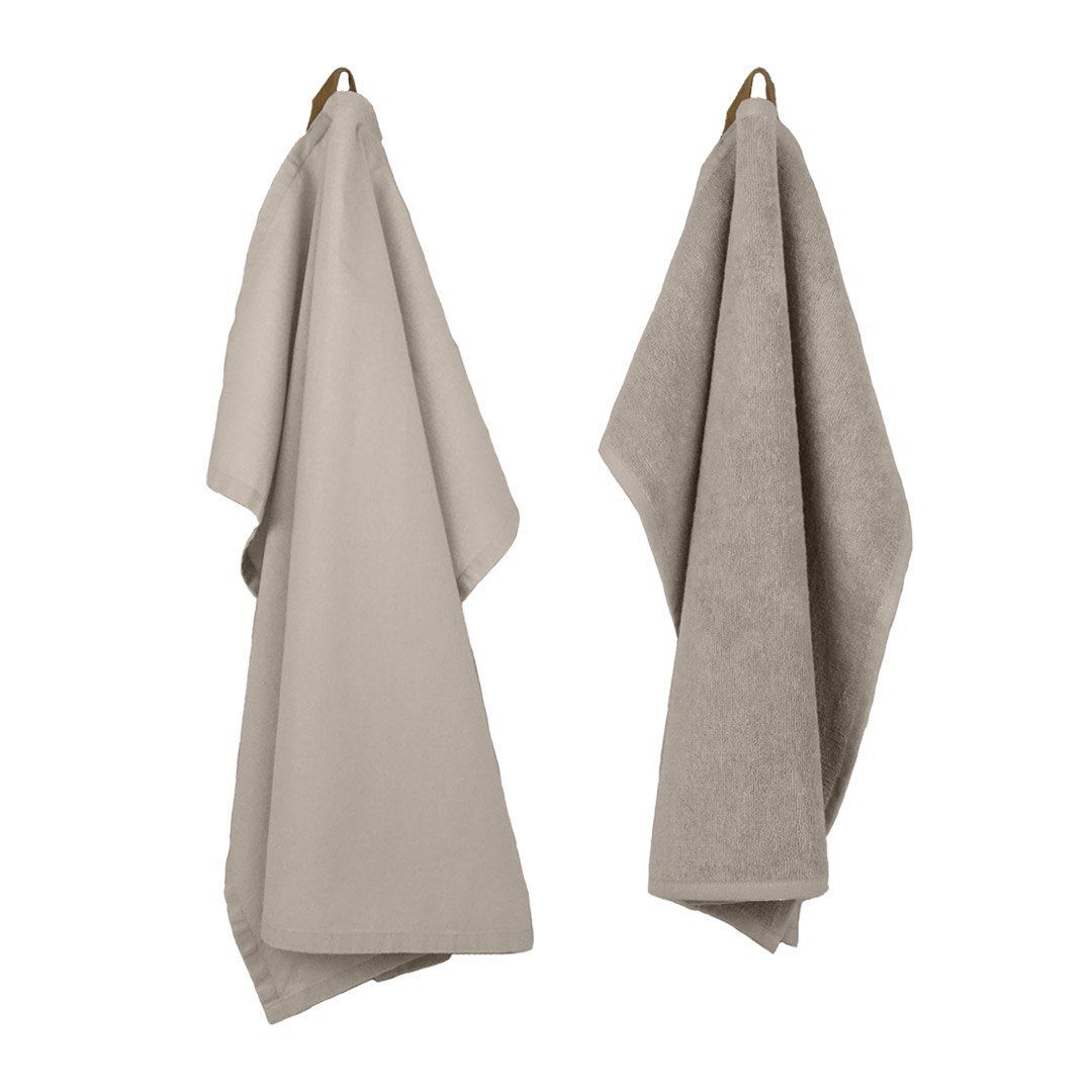 100% Leuk - Theedoek & Handdoek set