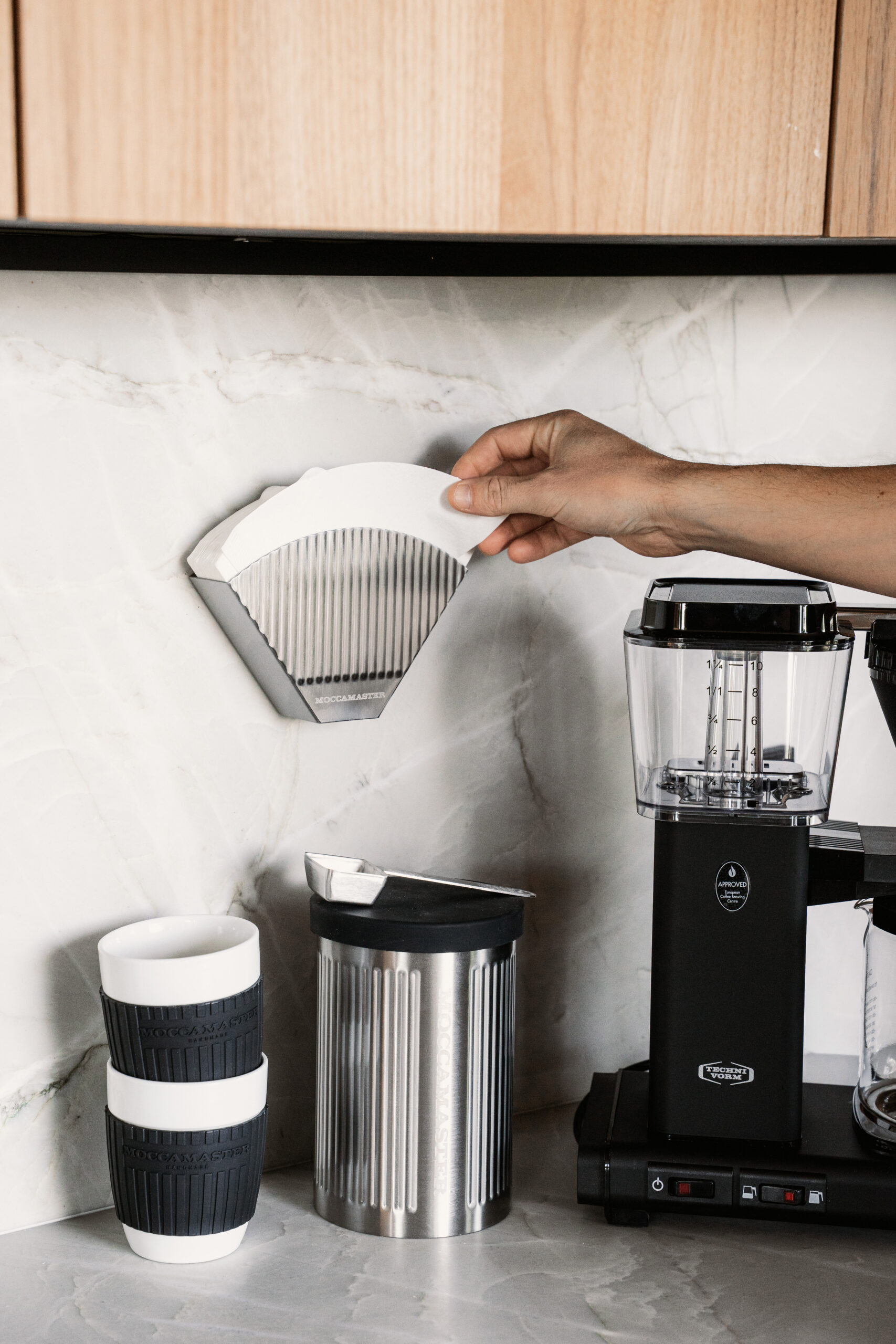 Moccamaster - Filterhouder RVS