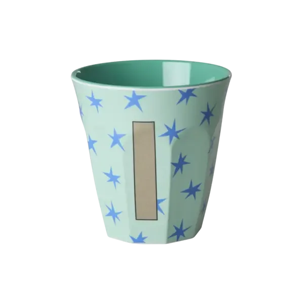 Rice, Alfabet beker, blauw, Stars