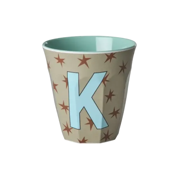 Rice, Alfabet beker, blauw, Stars