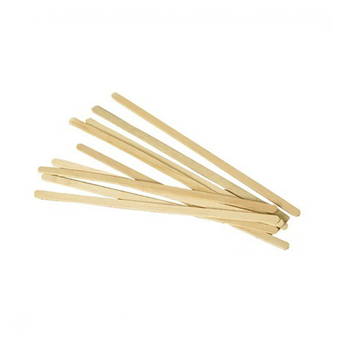 Houten roerstaafjes 11 cm