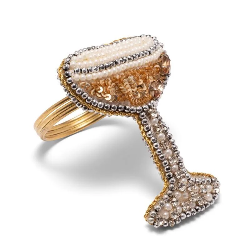 Vondels - Napkin ring, Cocktail Gold