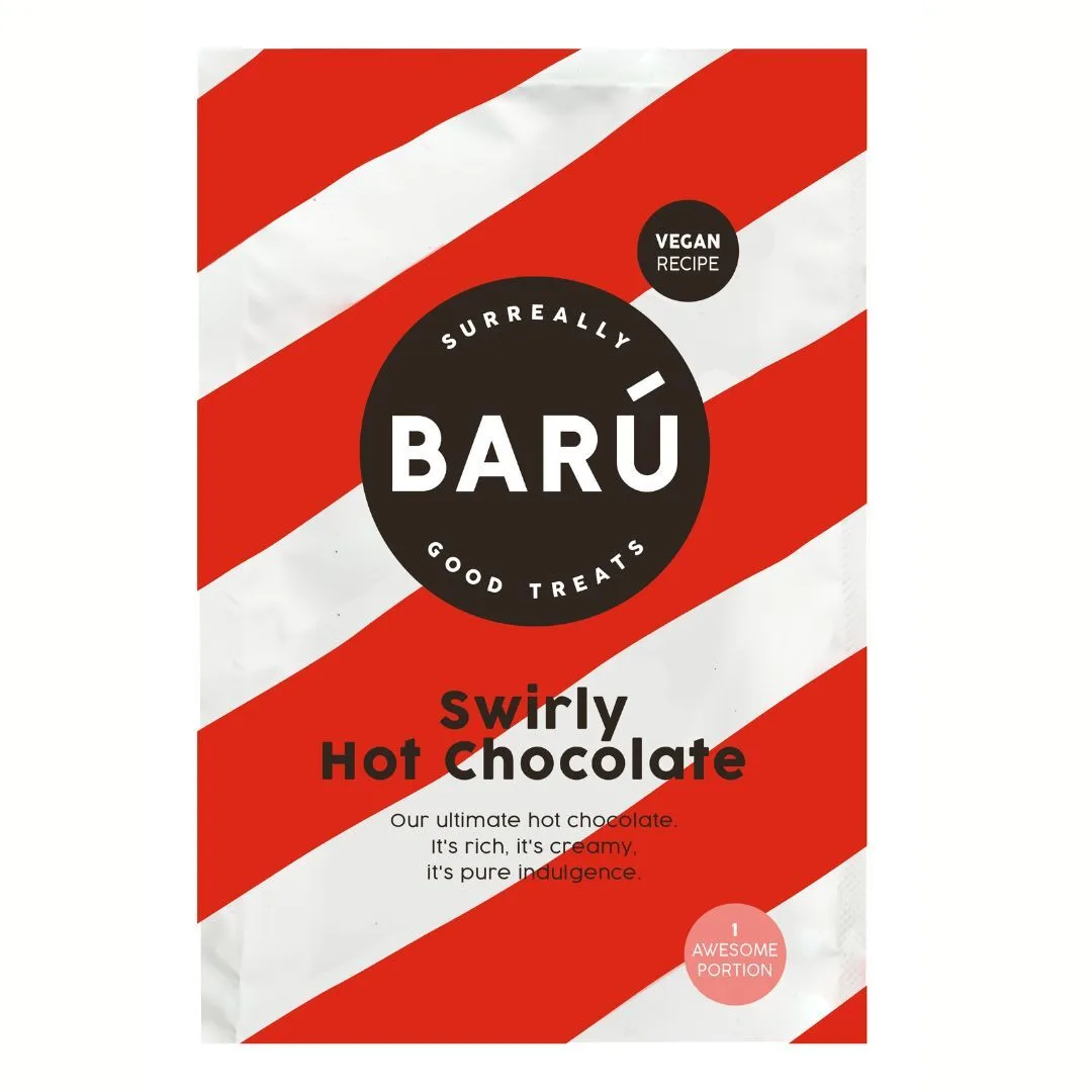 BARÚ Swirly Hot Chocolate 20gram, single serve