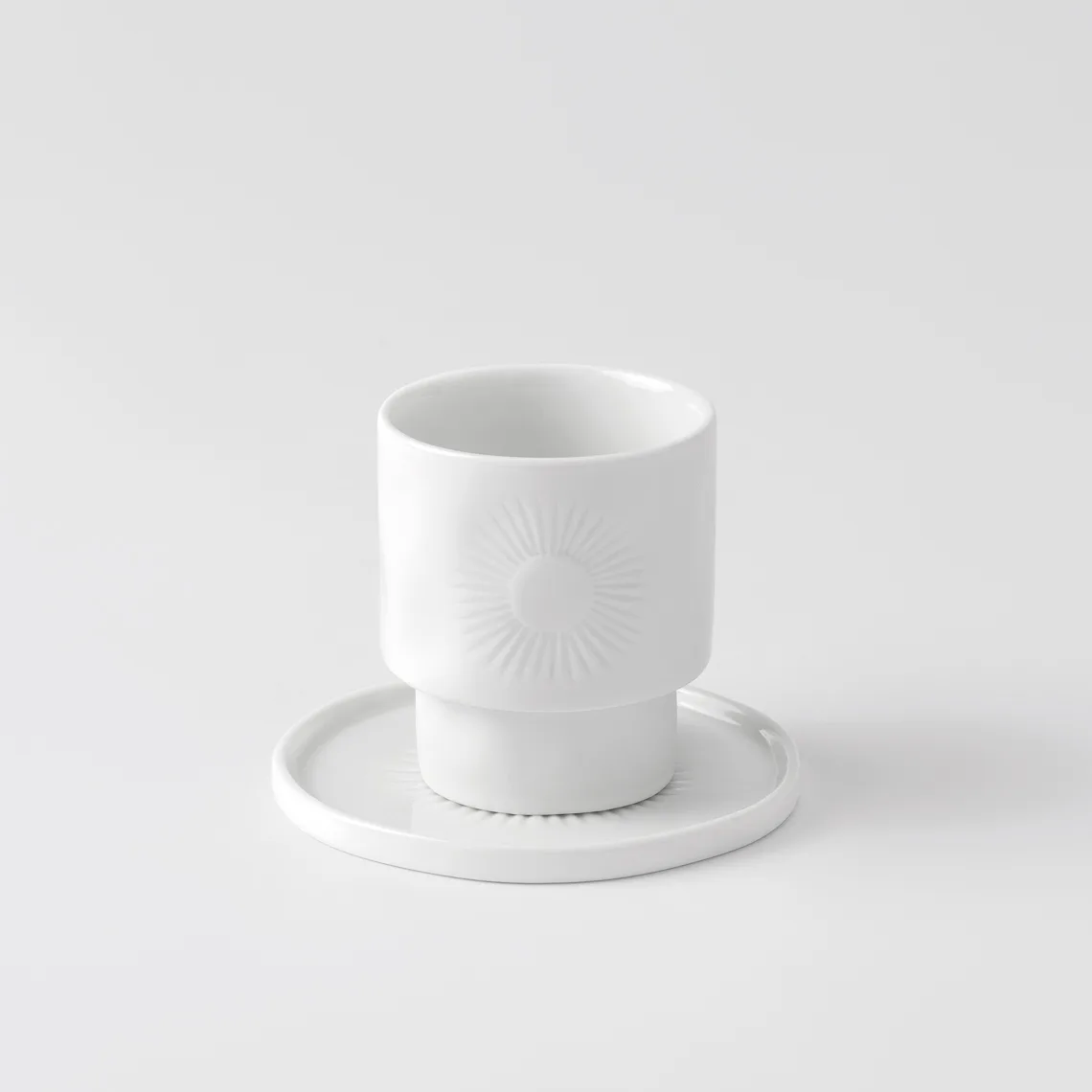 Räder - Espressokopje met schotel 'Sun', 60ml