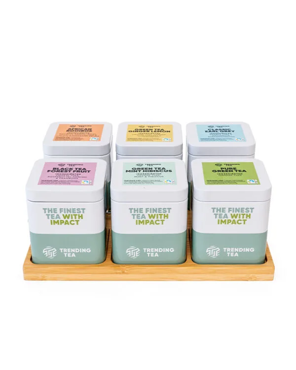 Trending Tea- display small - bamboe