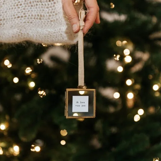 Mini lijstje hanger 'ik hou van jou', IKPAKJEIN