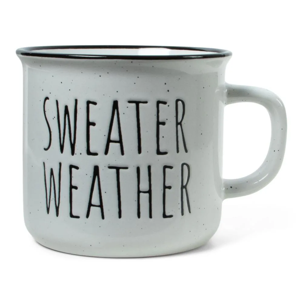 Jens Living - Retro mok 'Sweater Weather', 285ml