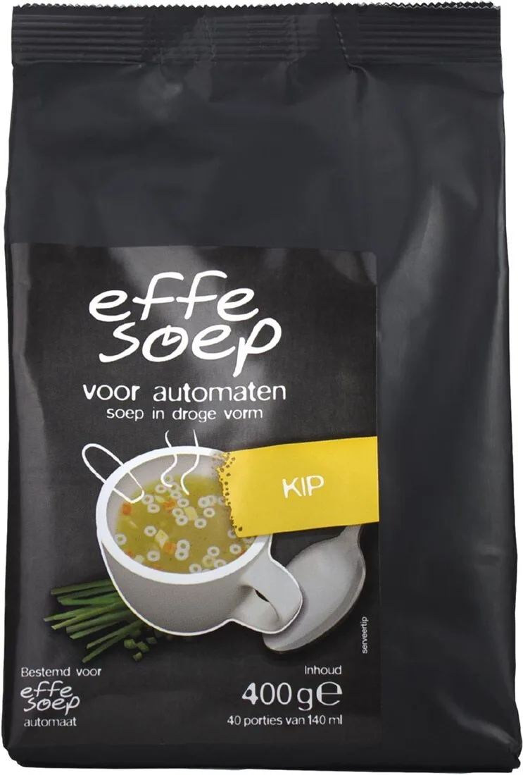 Effe Soep - Vending soep Kip