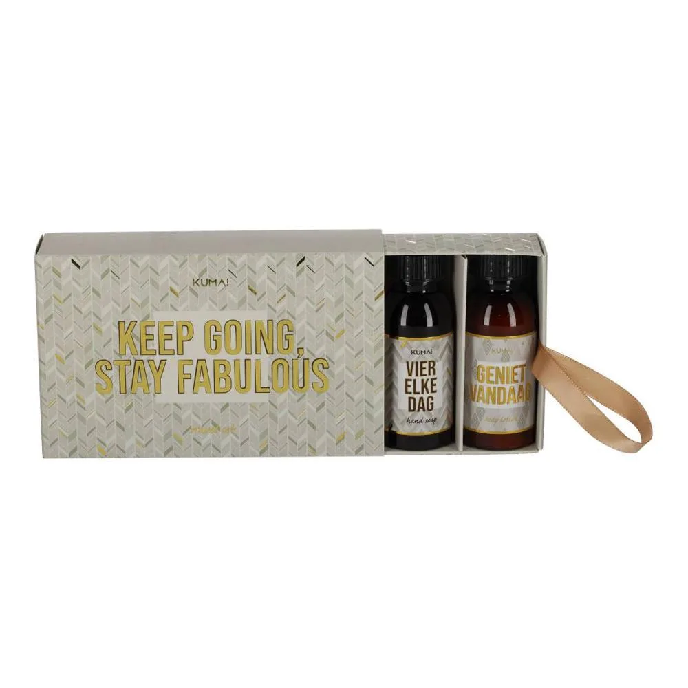 Travelset Keep Going, Stay Fabulous, 40ml, Kumai