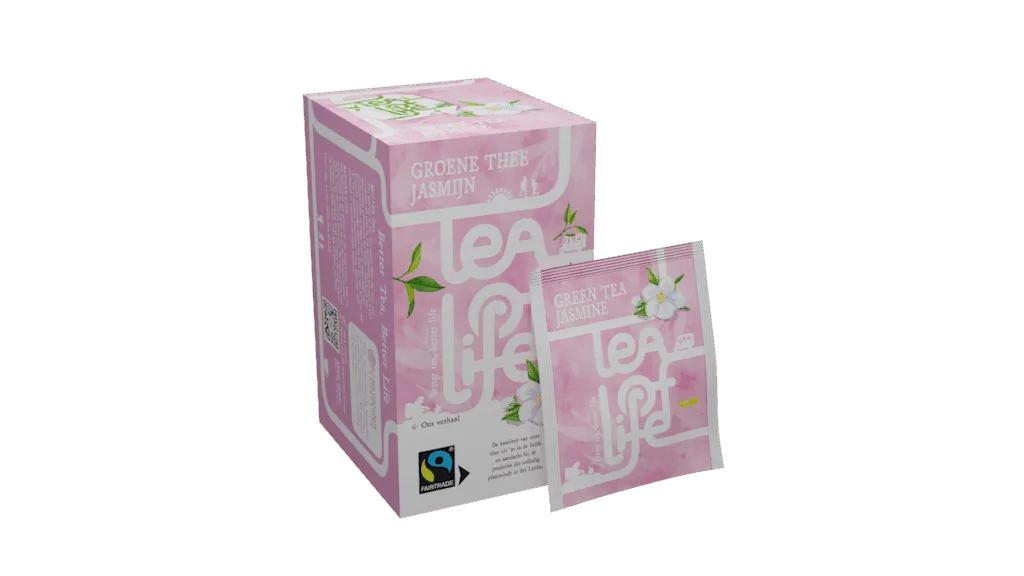 Tea of life Originals, green tea jasmine, fairtrade