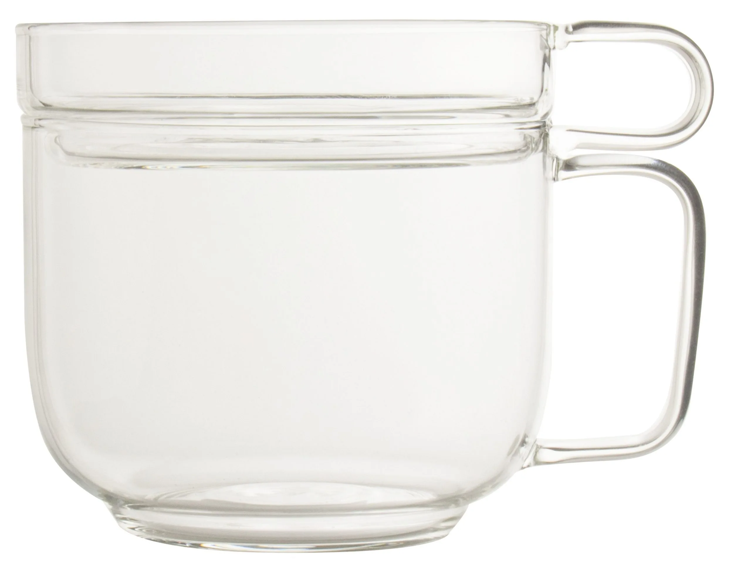 Theeglas met theetip Fika