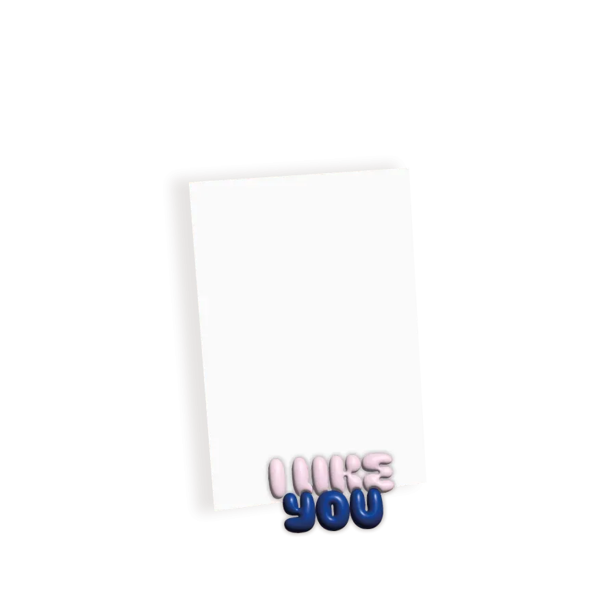 THE GIFT LABEL - Photo Holder, I Like You