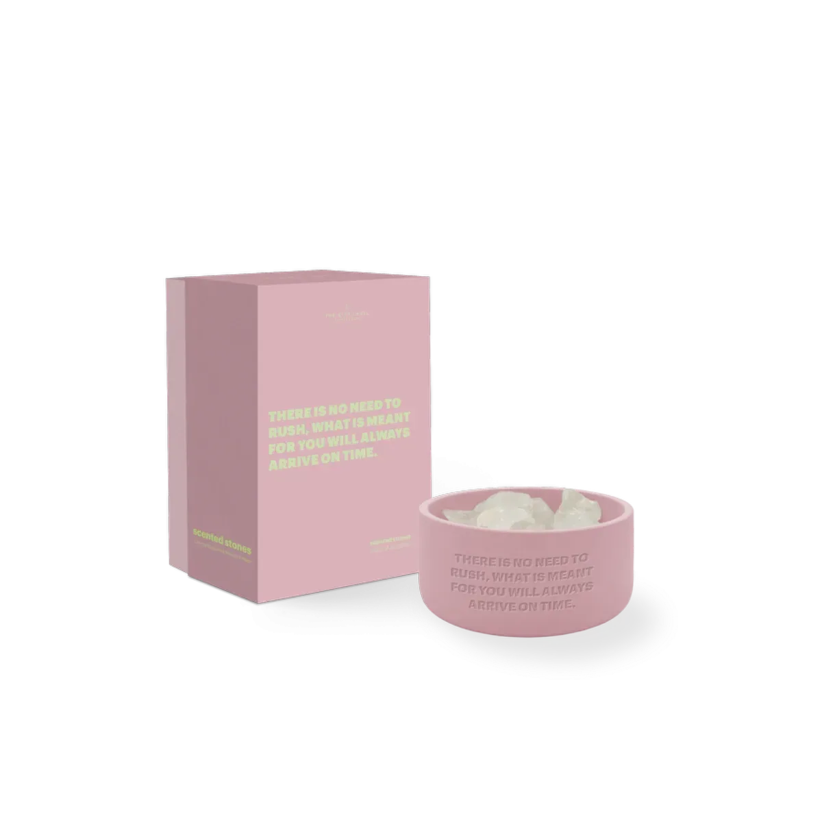 THE GIFT LABEL - Stone Diffuser 30ml, STUDIO - There is no need to rush