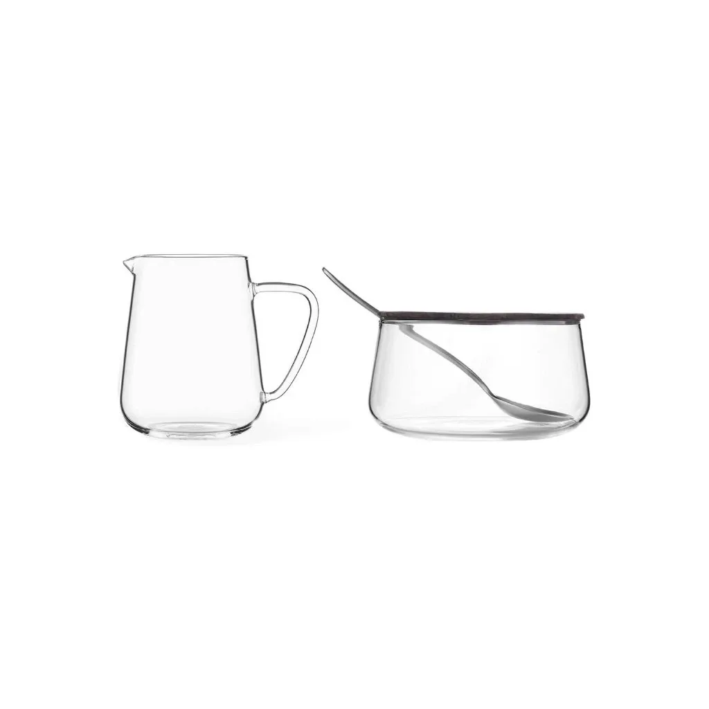VIVA - Suiker- en Melksset CLASSIC, glas