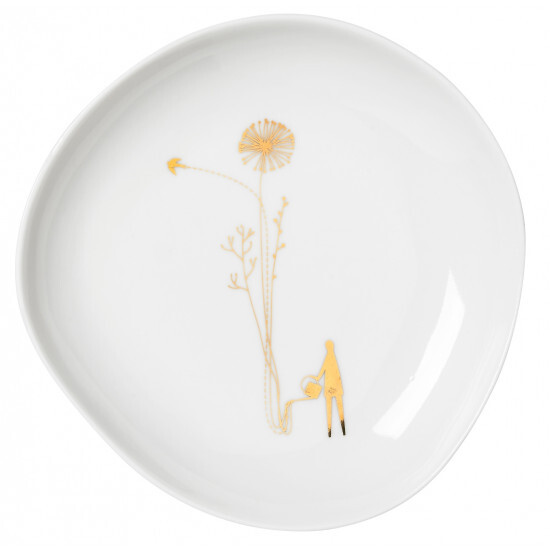 Räder, Schalenset Wonderland, wit met goud